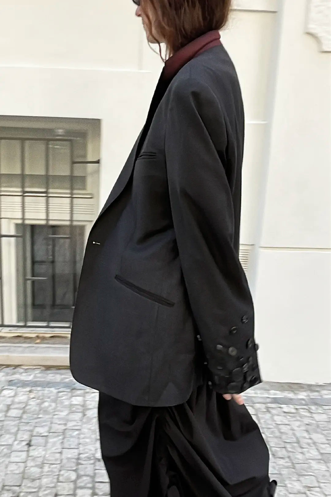 Button Cuffs Blazer