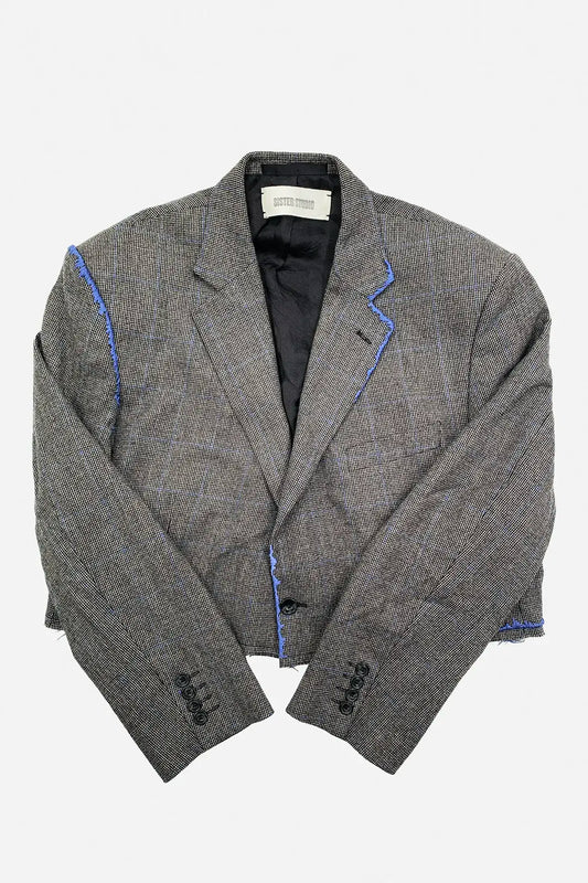 Cobalt Stitch Blazer