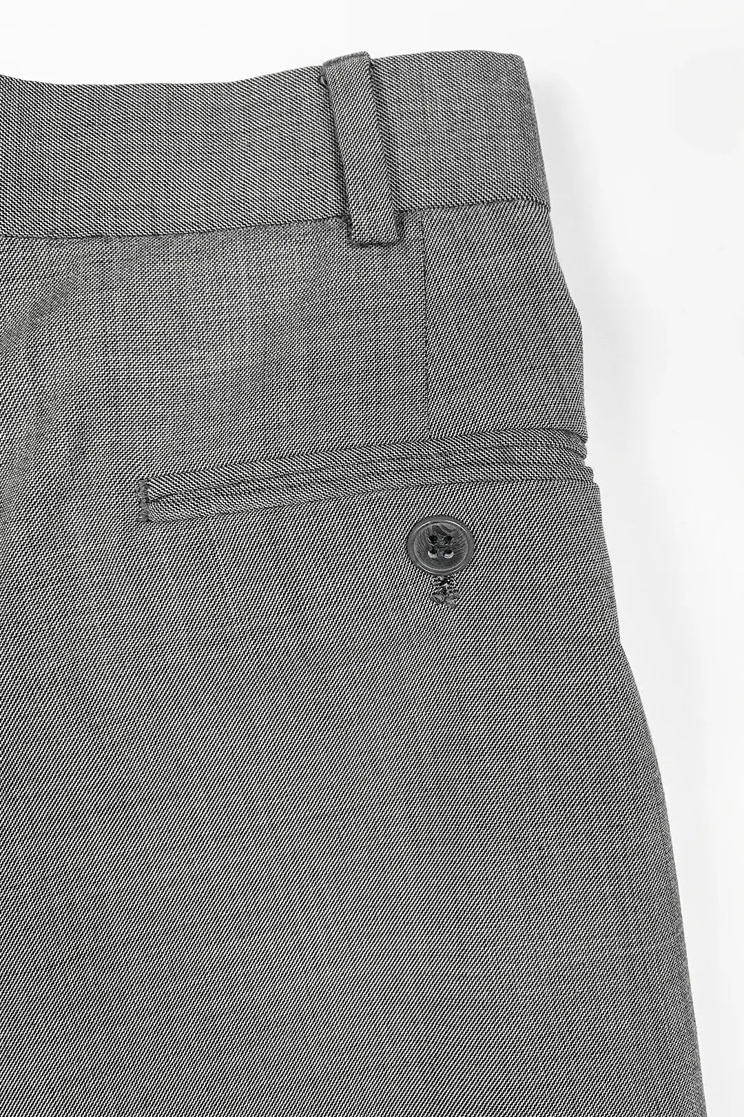 Folded Wool Shorts