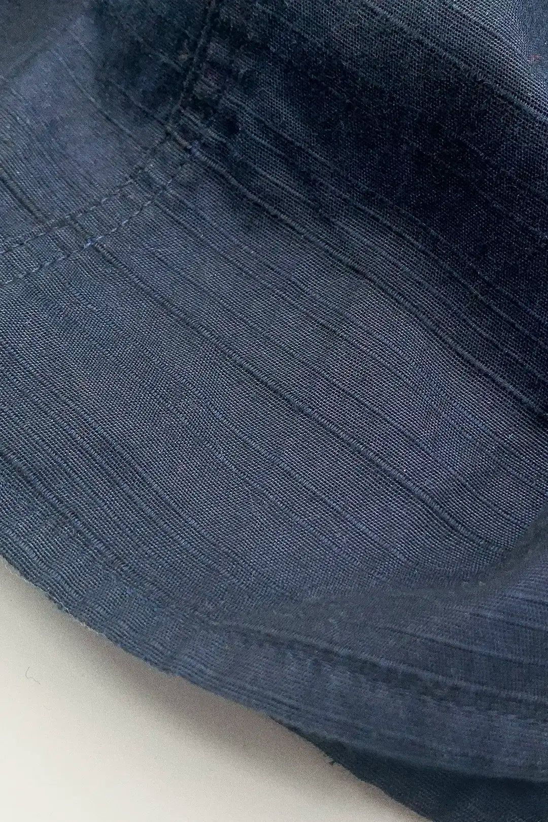 Navy Ruched Shirt