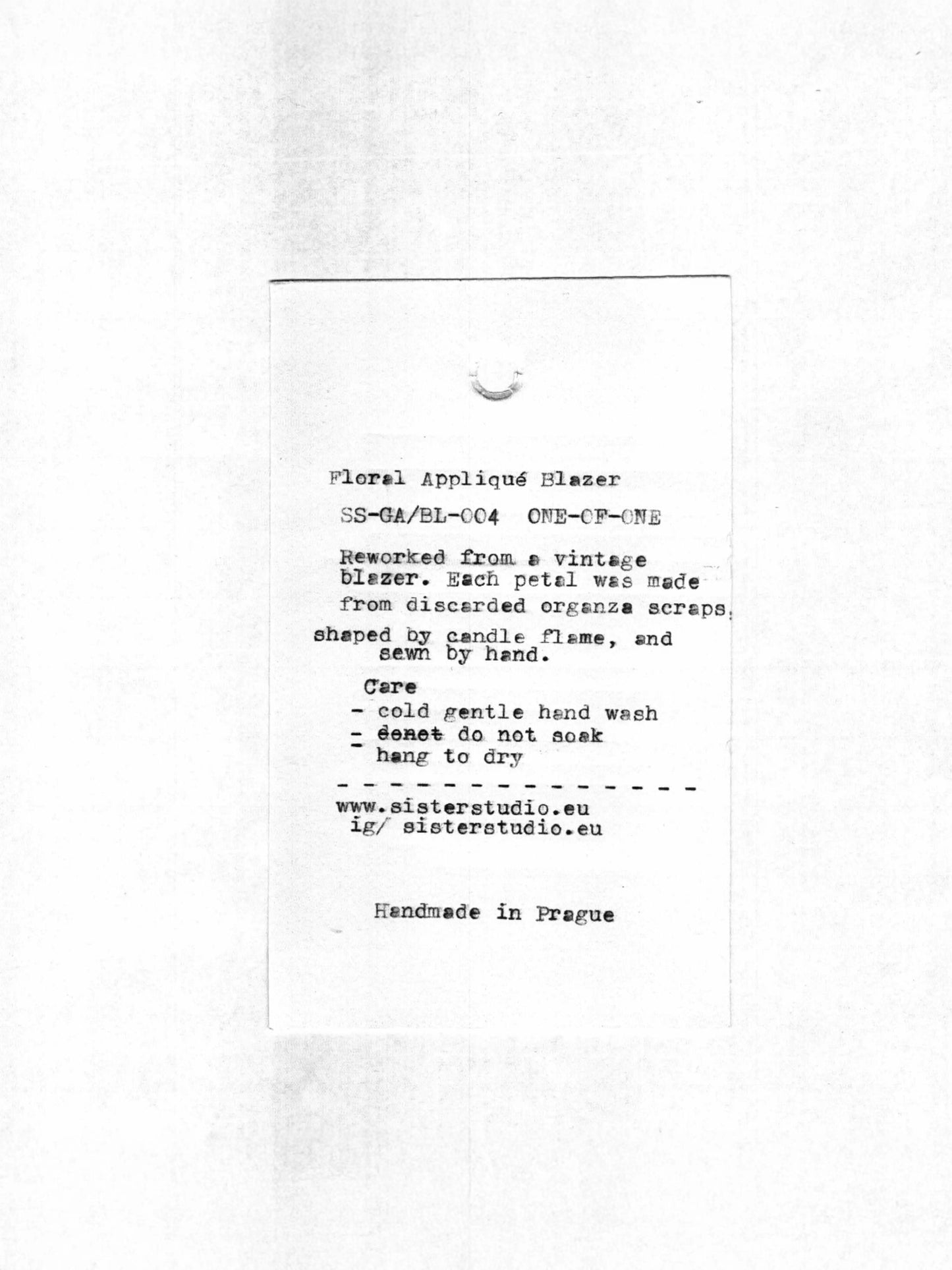 Floral Appliqué Blazer