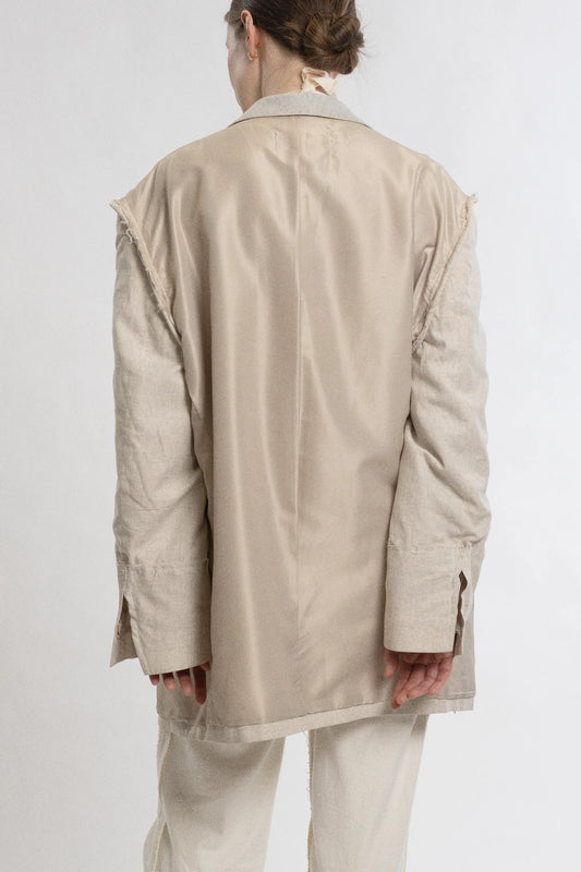 Deconstructed blazer