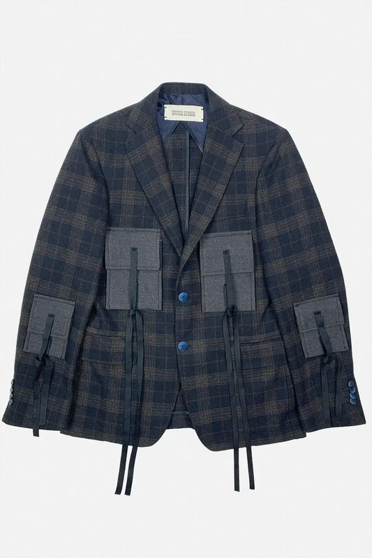 Utility Check Blazer