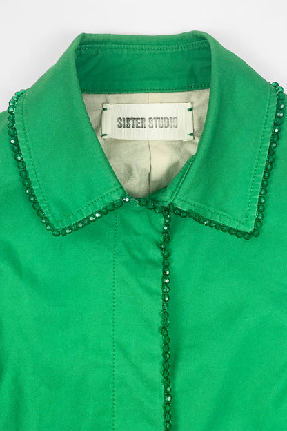 Beaded Cotton Jacket