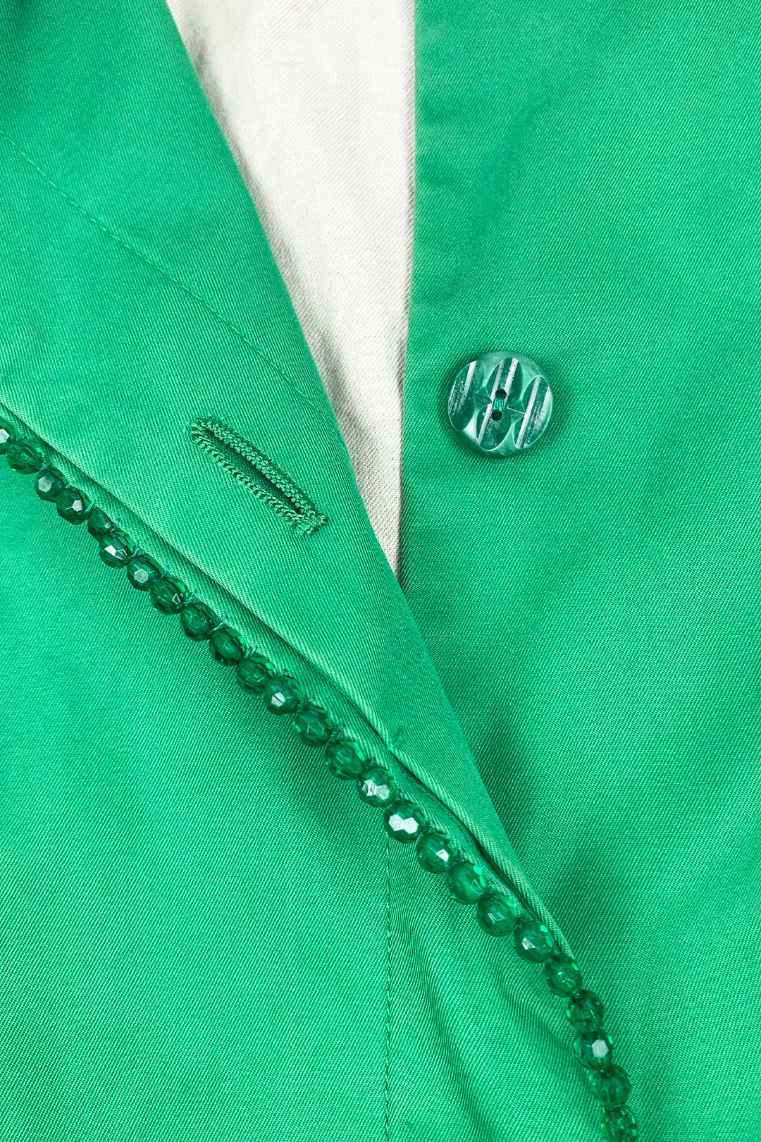 Beaded Cotton Jacket