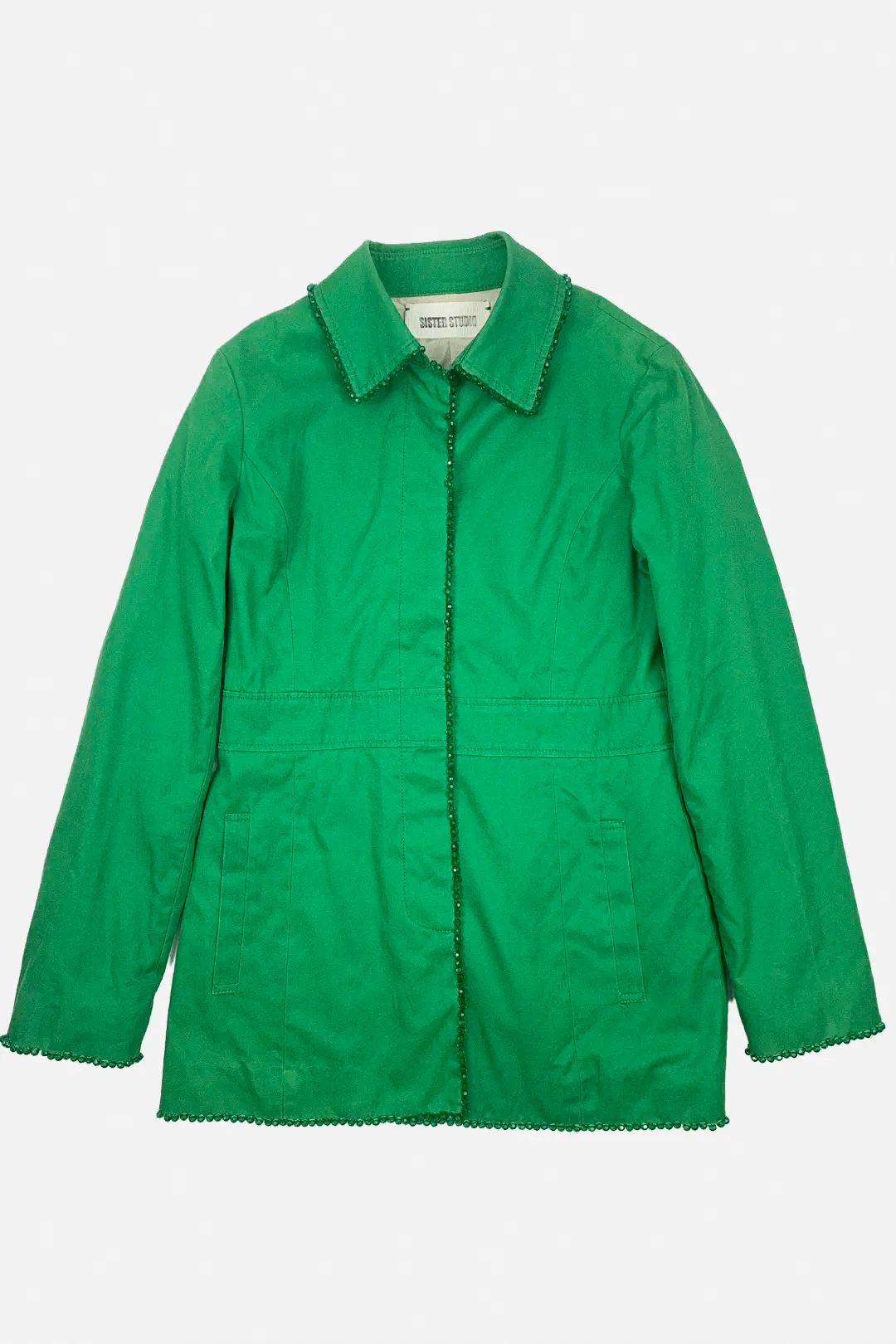 Beaded Cotton Jacket