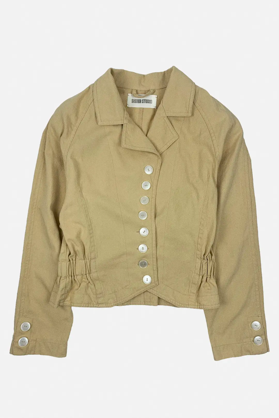 Butter Yellow Cotton Jacket