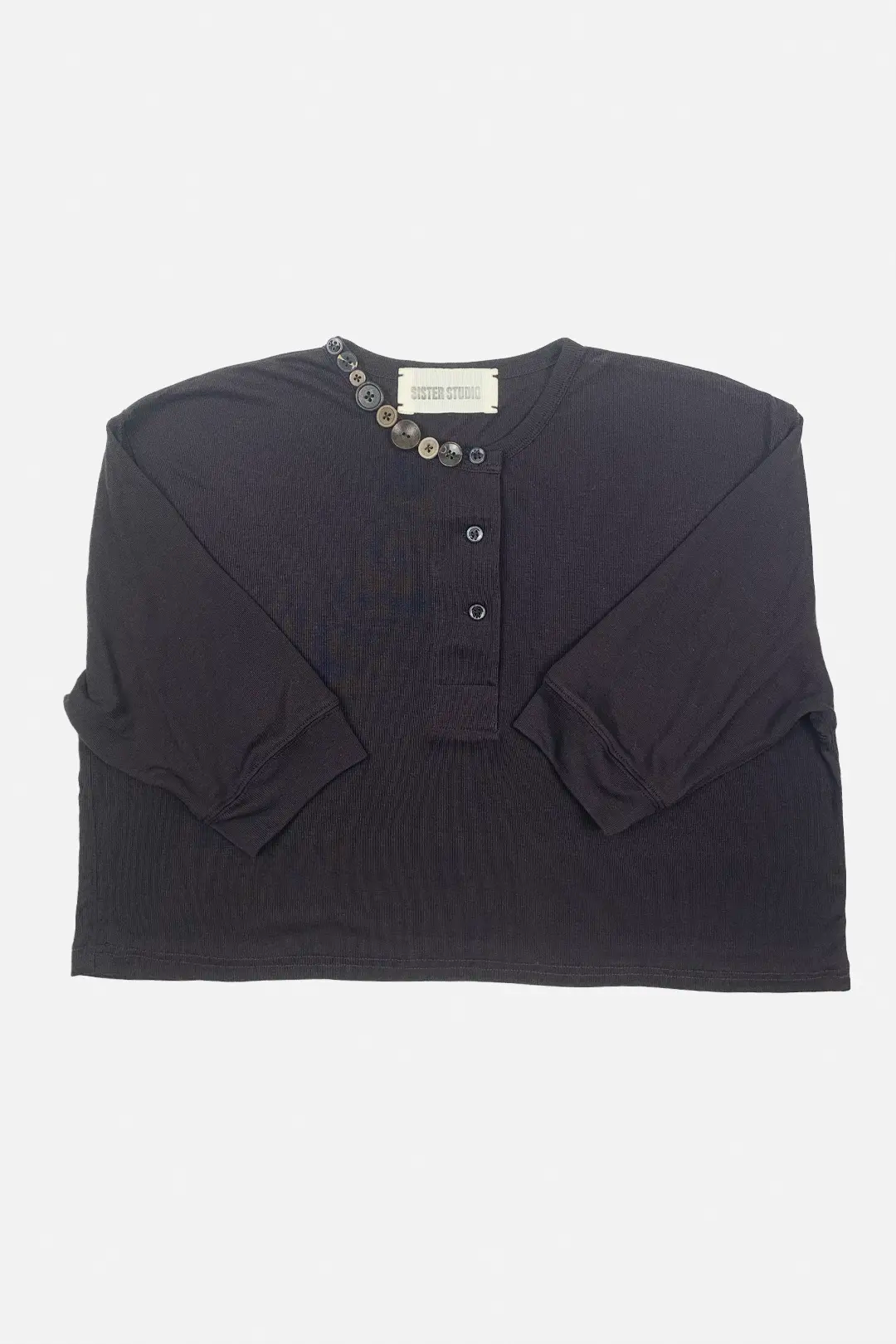Button Crop Top