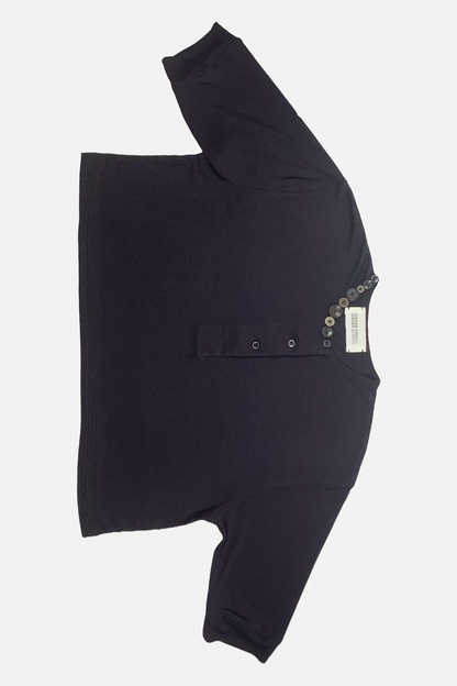 Button Crop Top
