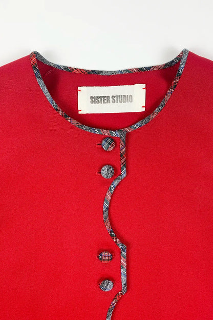 Button Wave Top