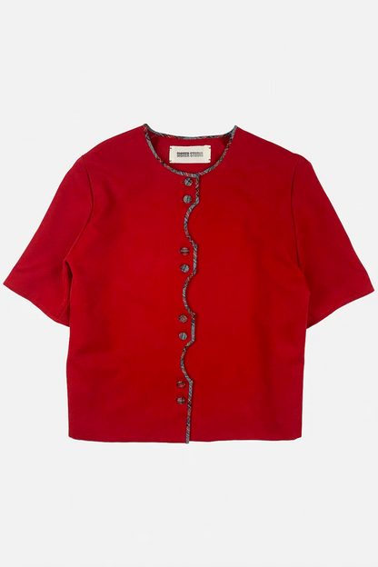 Button Wave Top
