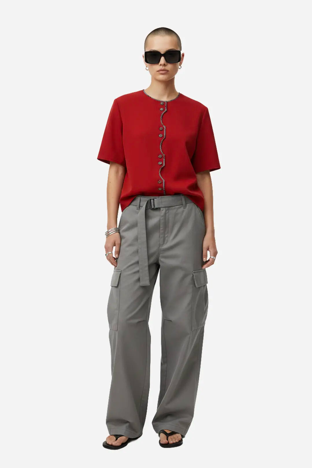 Button Wave Top