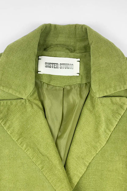 Button Jacket | Lime