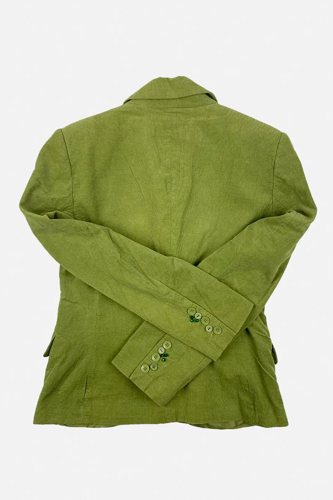 Button Jacket | Lime