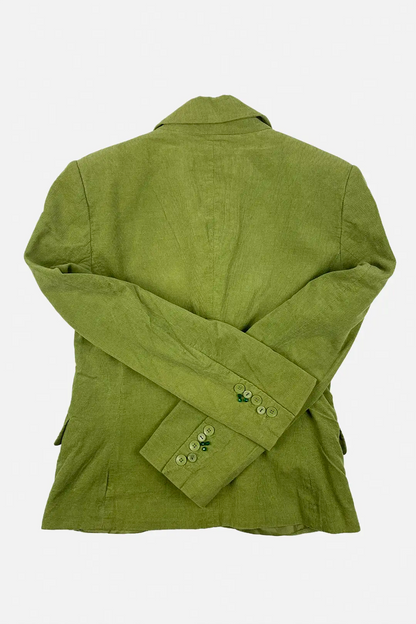 Button Jacket | Lime