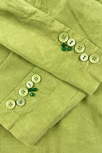 Button Jacket | Lime