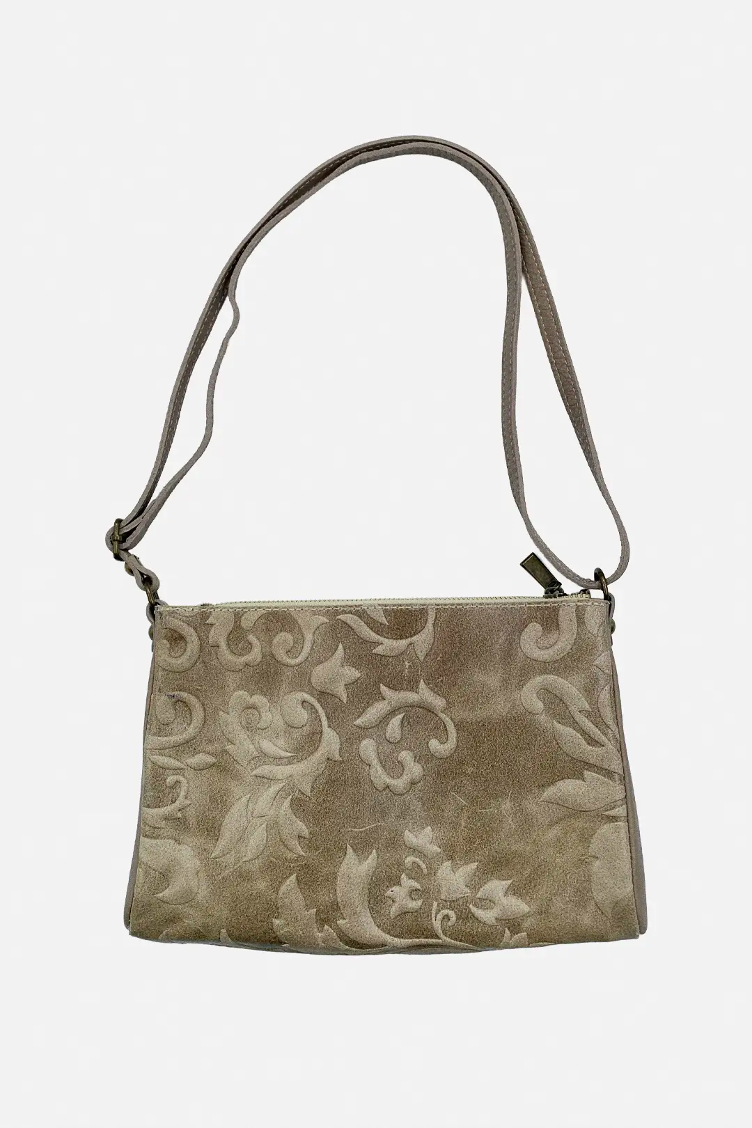 Button Leather Bag