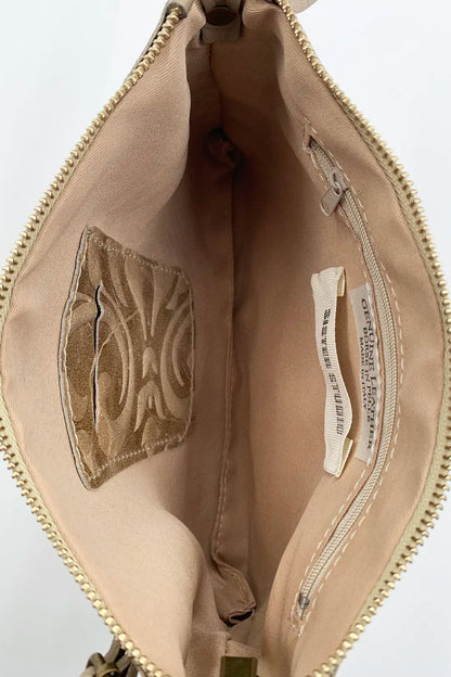 Button Leather Bag