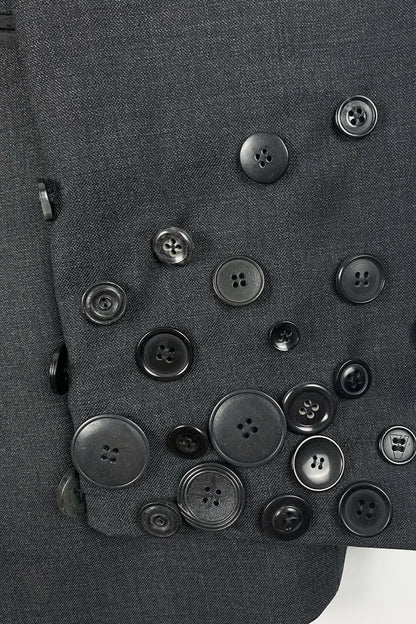 Button Cuffs Blazer