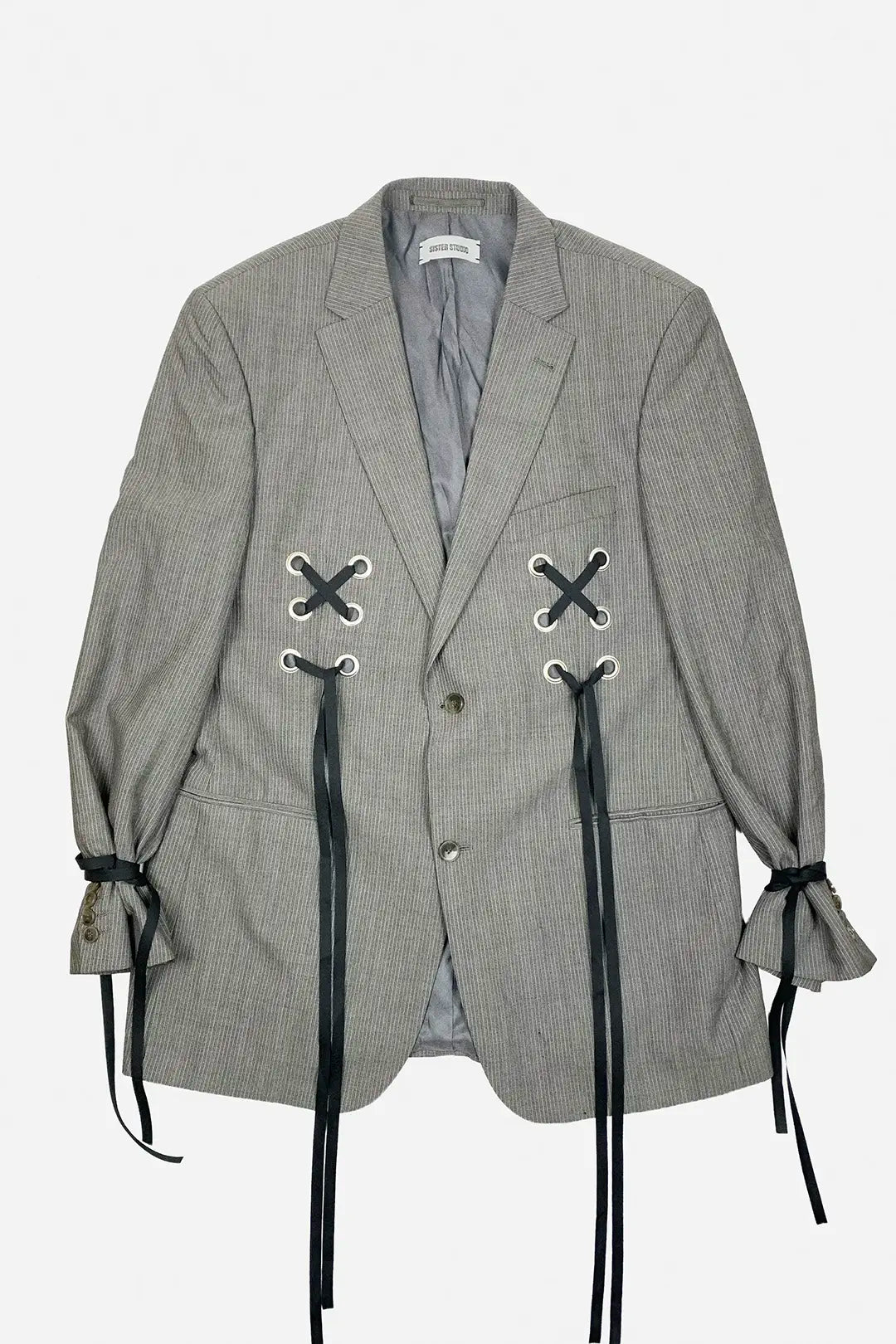Chalk Pinstripe Blazer