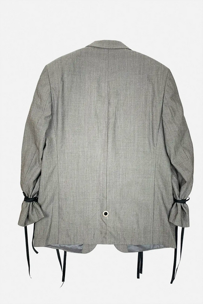 Chalk Pinstripe Blazer