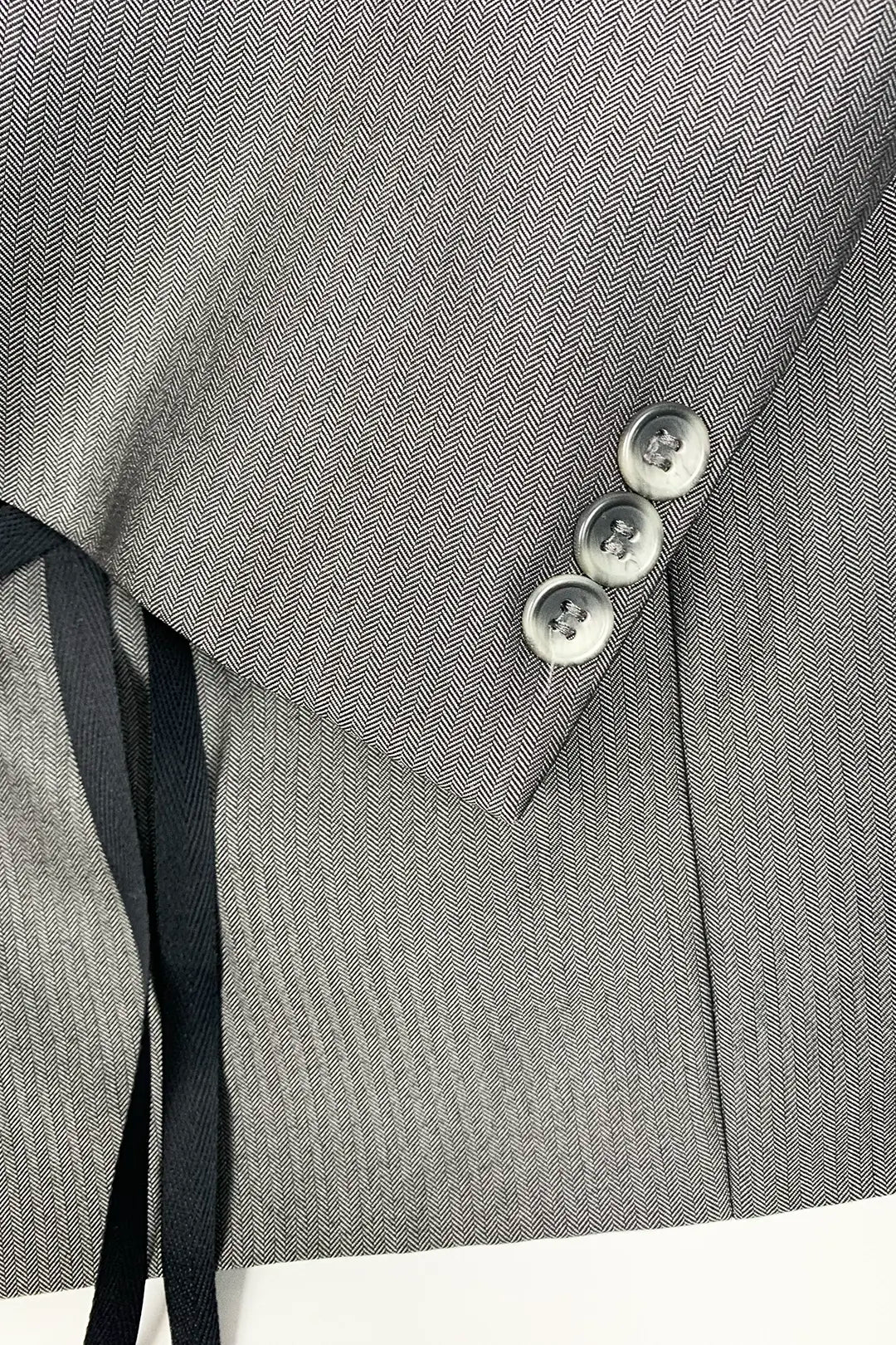 Charcoal Cinched Blazer