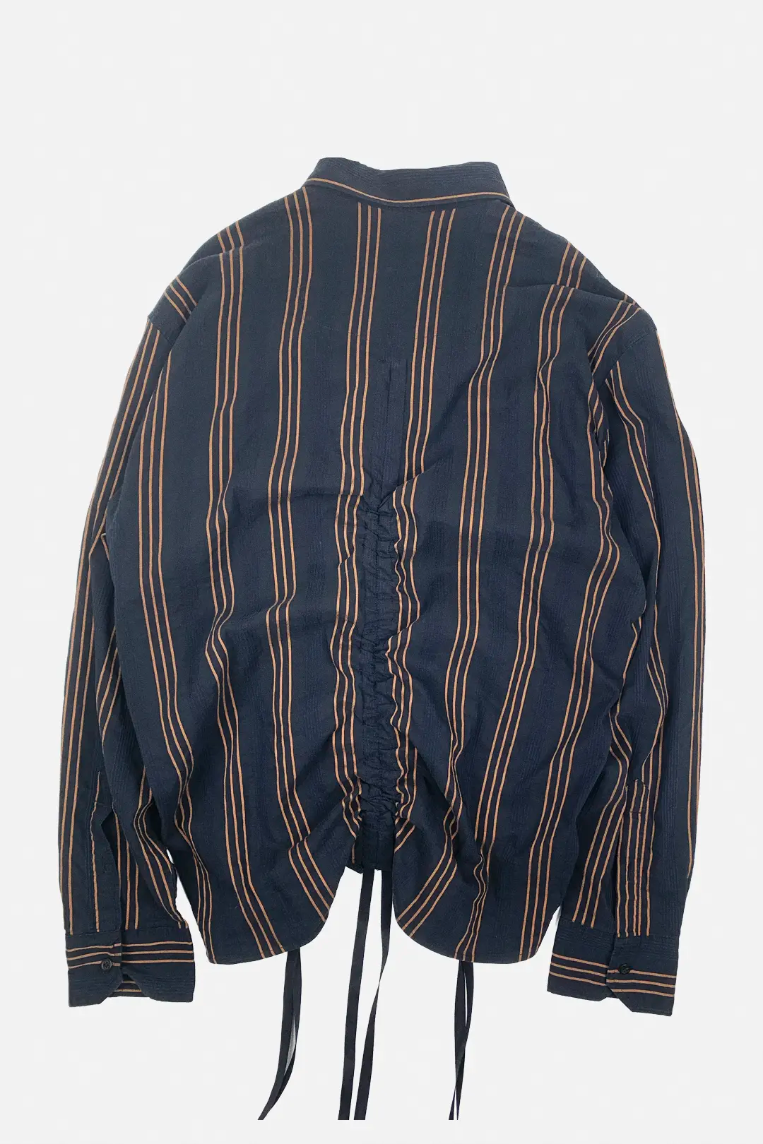 Clay Stripe Ruched Shirt
