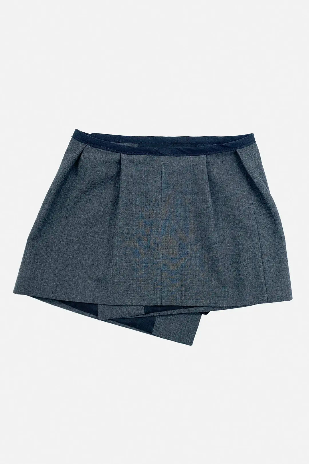 Cobalt Crochet Wrap Skirt