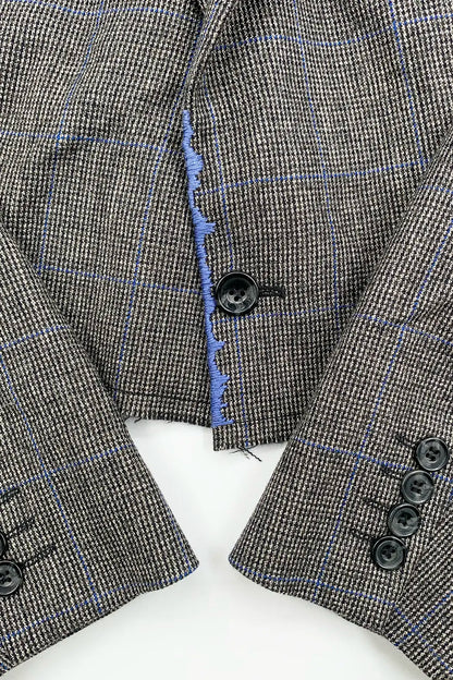 Cobalt Stitch Blazer