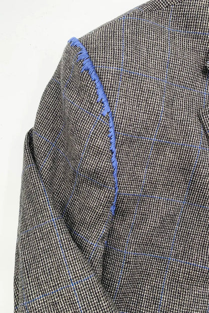 Cobalt Stitch Blazer