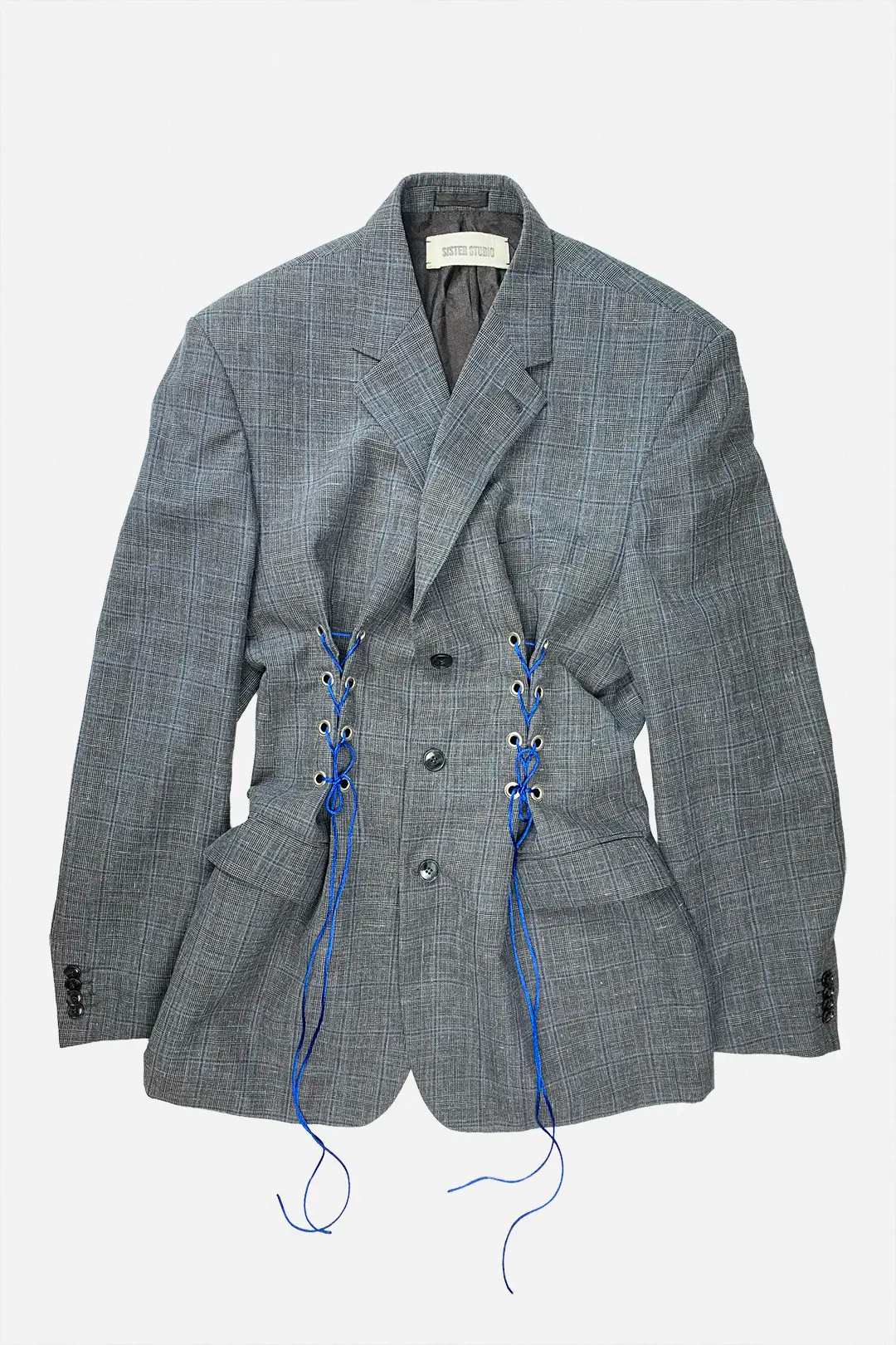 upcycled corset blazer by SISTER STUDIO Prague