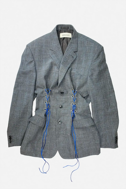 upcycled corset blazer by SISTER STUDIO Prague