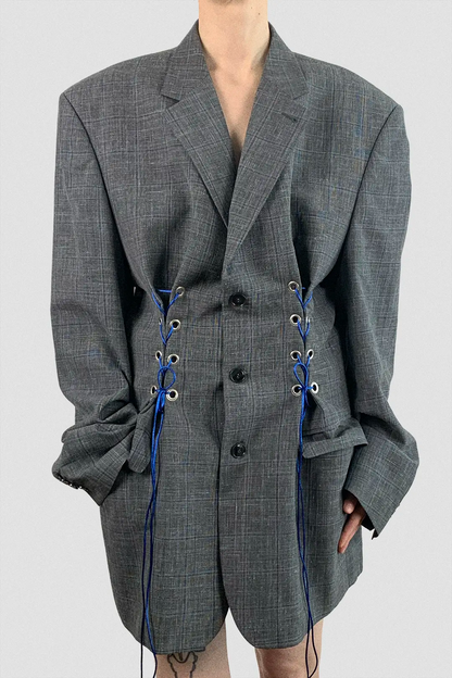 upcycled corset blazer by SISTER STUDIO Prague