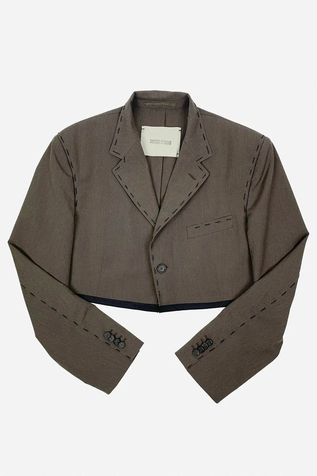Cut Stitched Blazer