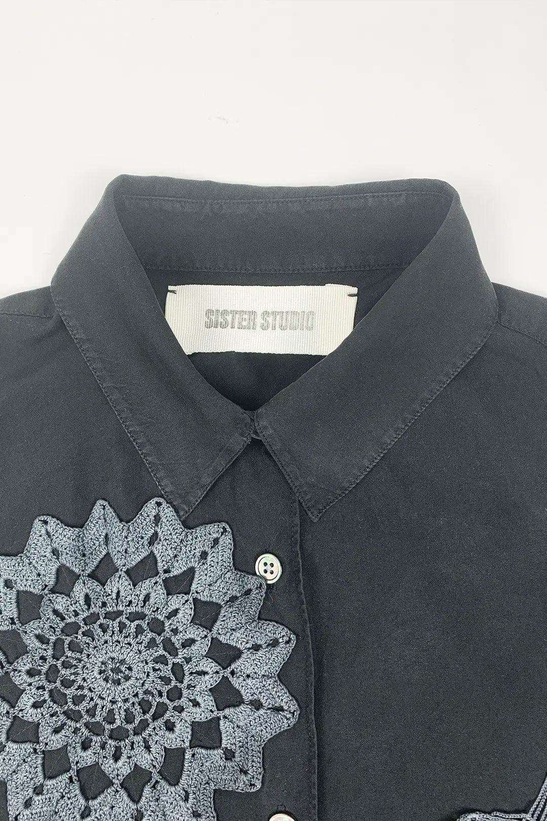 Doily Silk Shirt