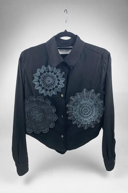 Doily Silk Shirt