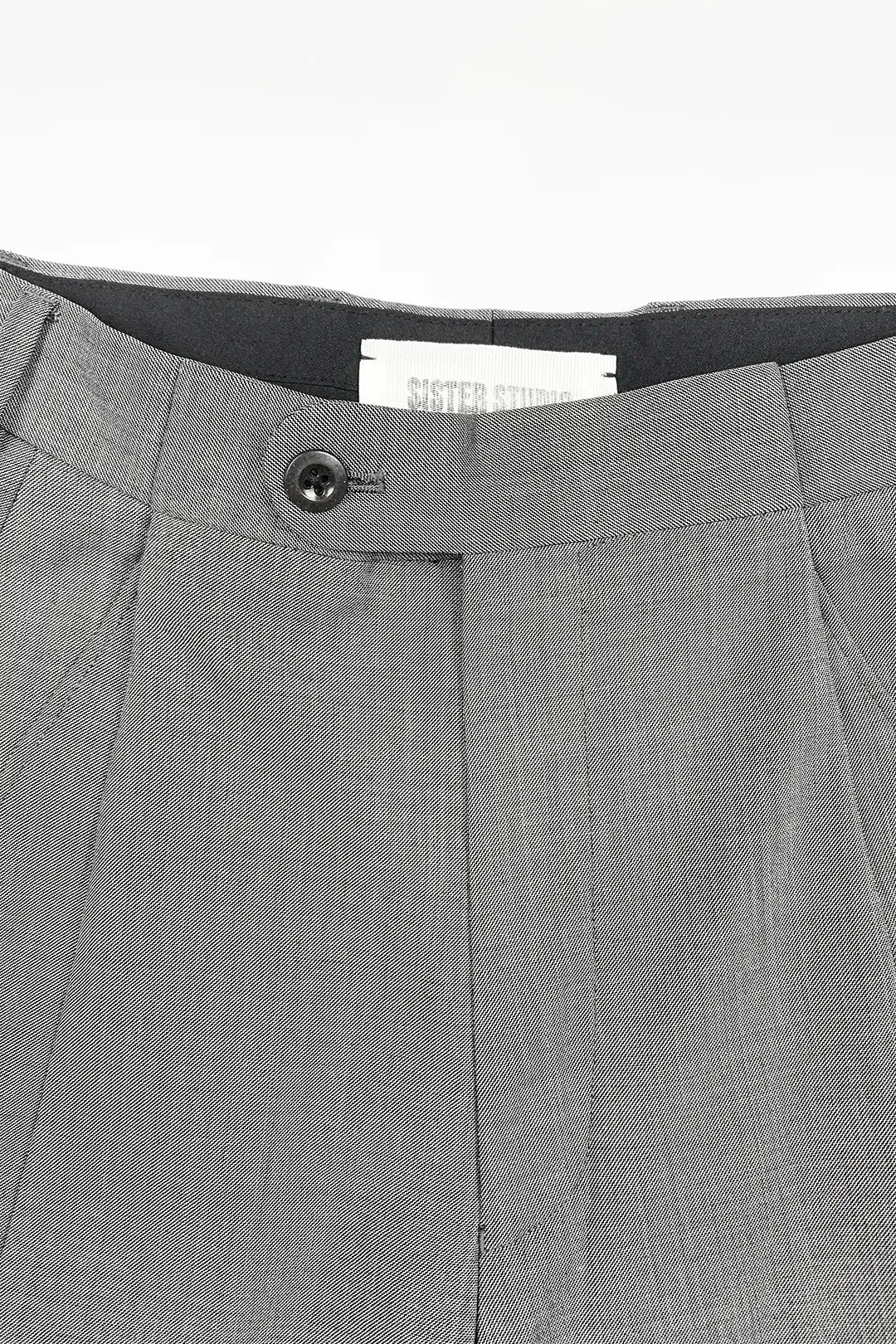 Folded Wool Shorts