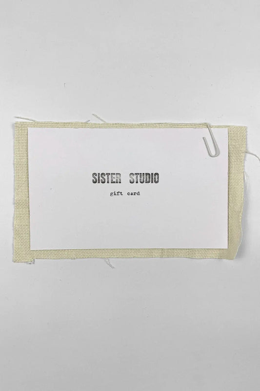 SISTER STUDIO Gift Card