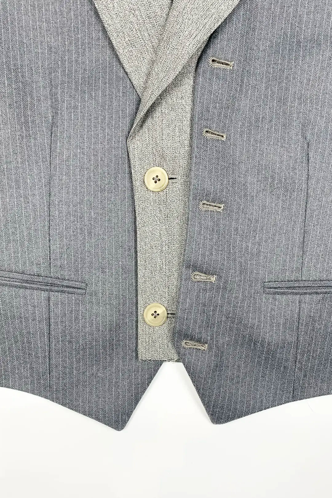 Grey Vest-Blazer