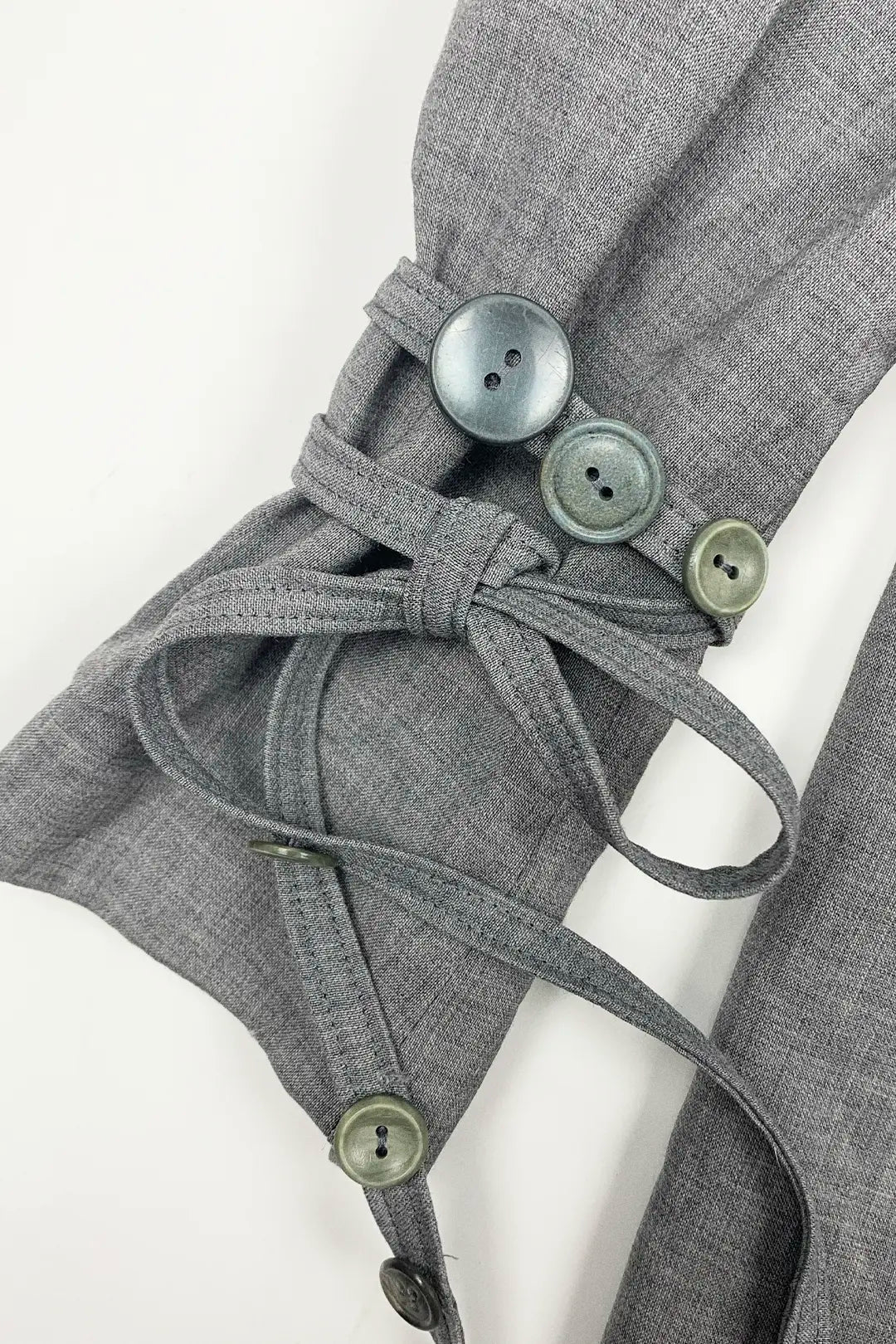 Grey Button Blazer