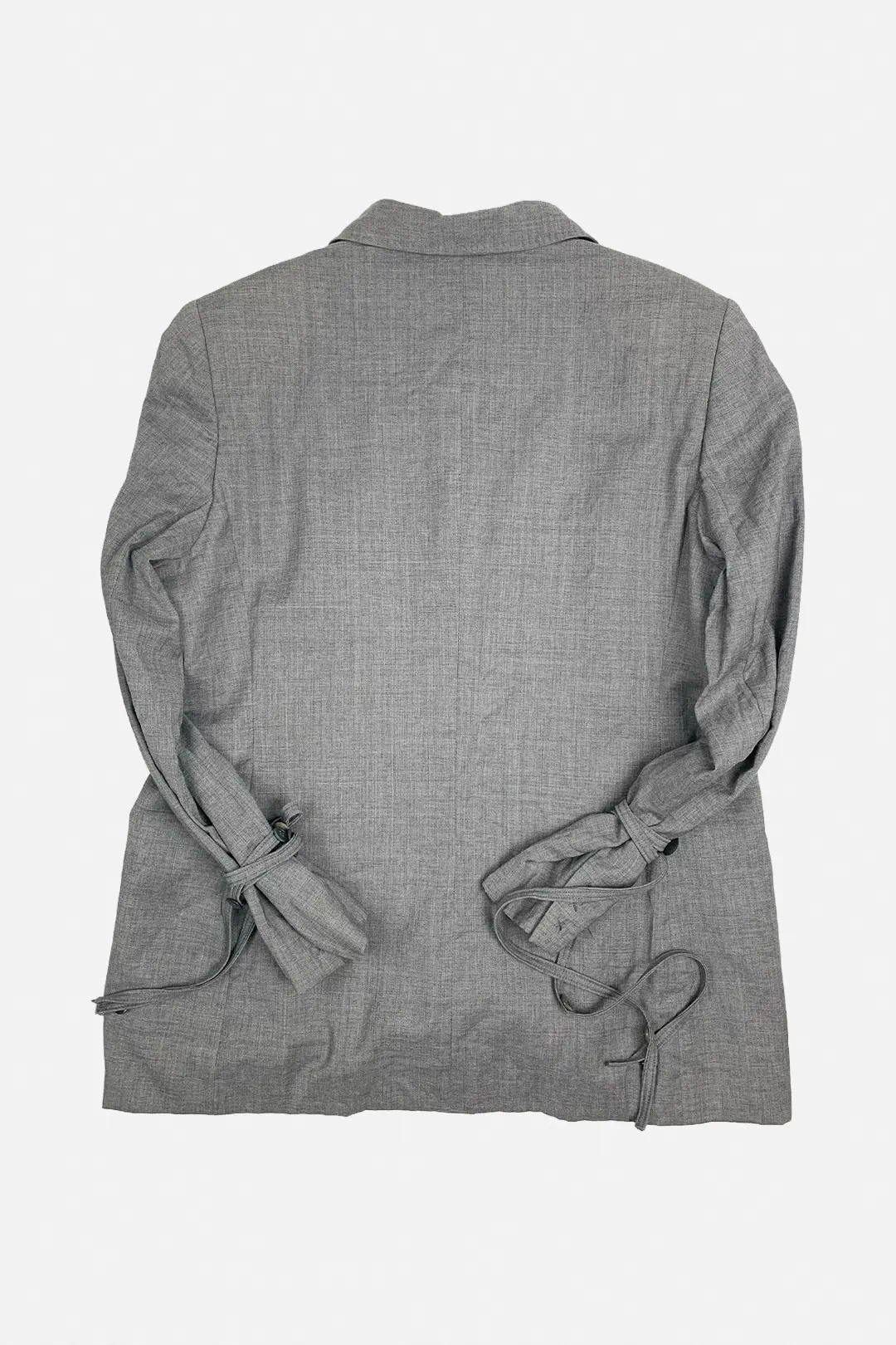 Grey Button Blazer