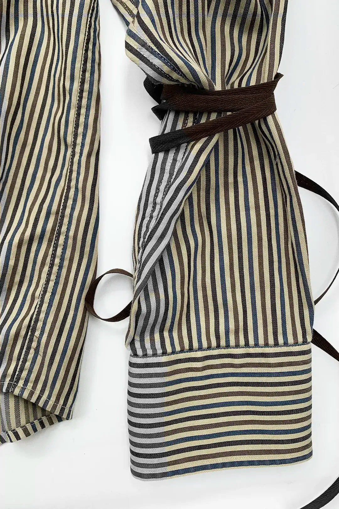 Inkstripe Ruched Shirt