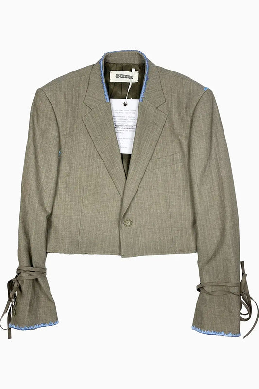 Light Blue Stitch Blazer
