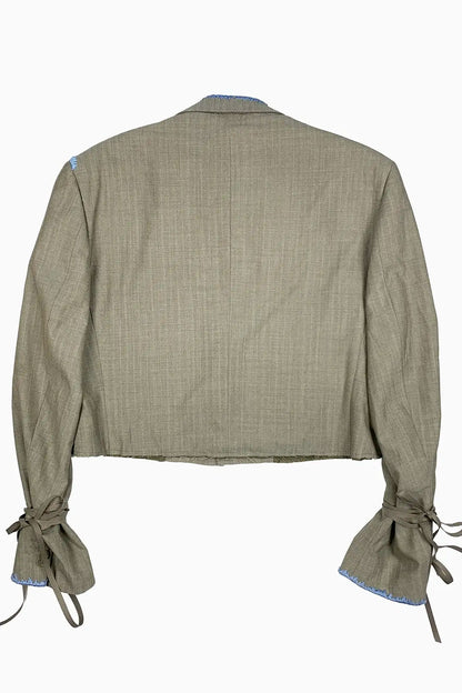 Light Blue Stitch Blazer