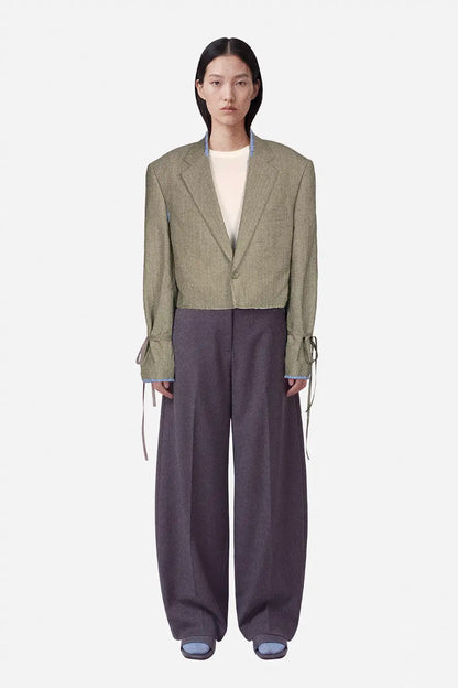 Light Blue Stitch Blazer