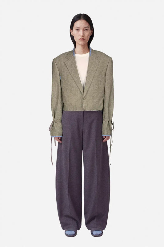 Light Blue Stitch Blazer
