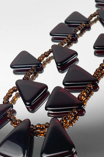 Necklace | Triangle Glass