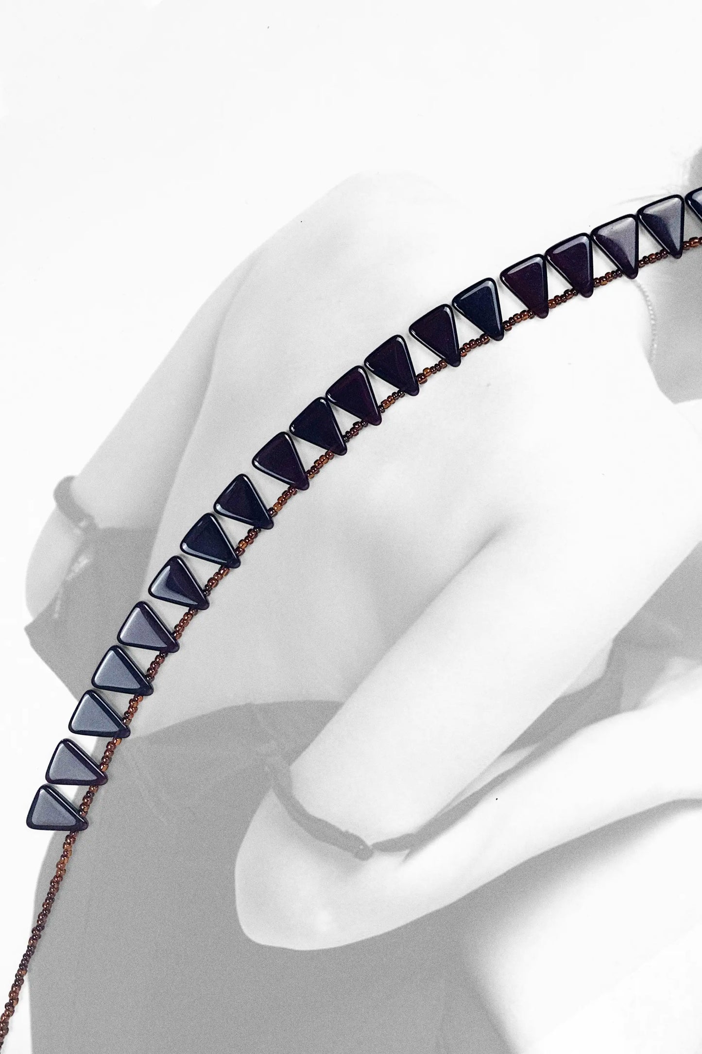 Necklace | Triangle Glass