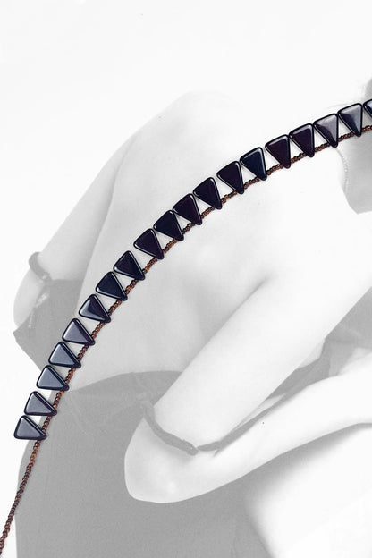 Necklace | Triangle Glass
