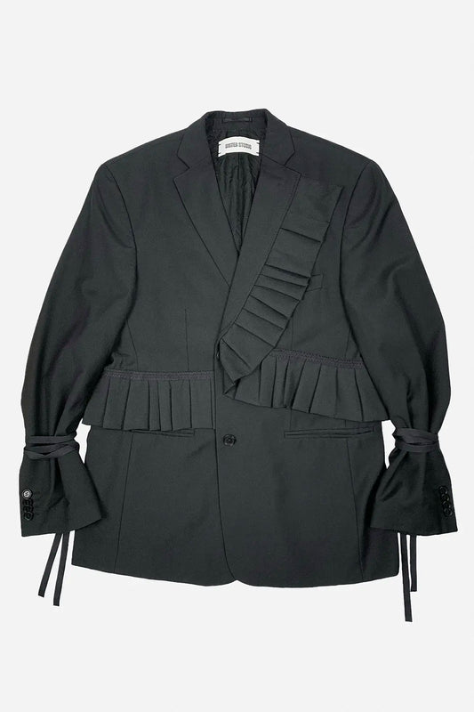 Noir Pleat Blazer